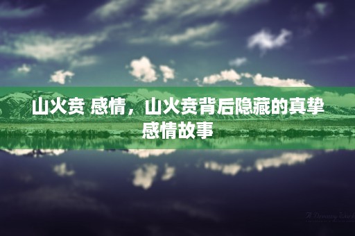 山火贲 感情，山火贲背后隐藏的真挚感情故事