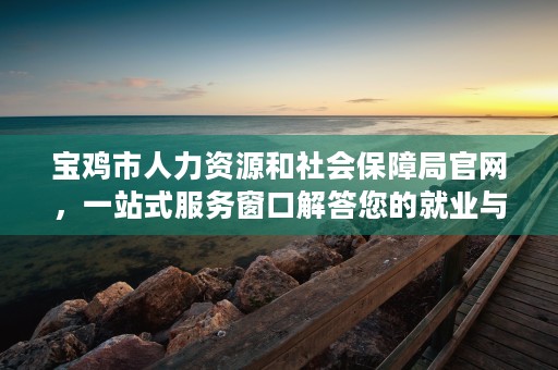 宝鸡市人力资源和社会保障局官网，一站式服务窗口解答您的就业与社保疑虑