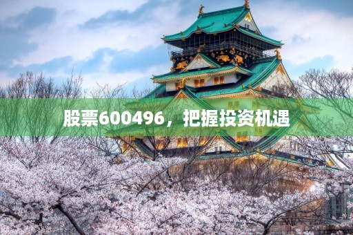 股票600496，把握投资机遇