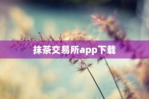 抹茶交易所app下载