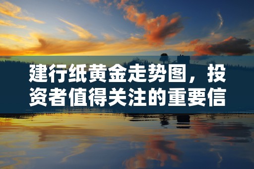 建行纸黄金走势图，投资者值得关注的重要信息