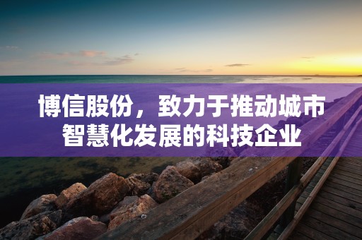 博信股份，致力于推动城市智慧化发展的科技企业