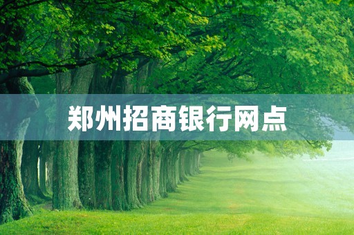 郑州招商银行网点