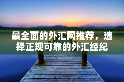 最全面的外汇网推荐，选择正规可靠的外汇经纪商轻松入门赚取利润