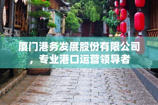 厦门港务发展股份有限公司，专业港口运营领导者