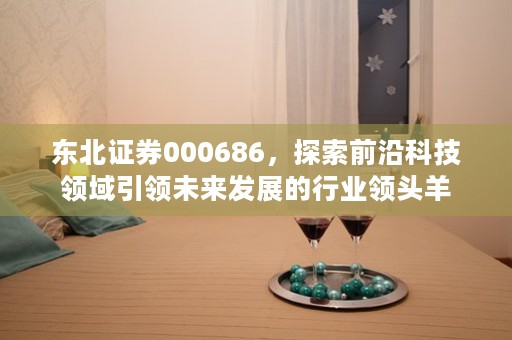 东北证券000686，探索前沿科技领域引领未来发展的行业领头羊