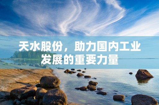 天水股份，助力国内工业发展的重要力量