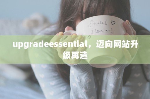 upgradeessential，迈向网站升级再造