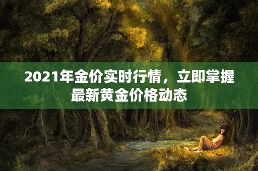 2021年金价实时行情，立即掌握最新黄金价格动态