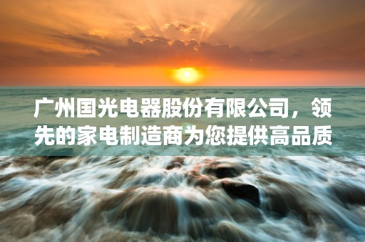 广州国光电器股份有限公司，领先的家电制造商为您提供高品质的产品和优质服务