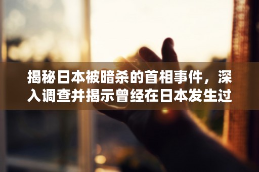 揭秘日本被暗杀的首相事件，深入调查并揭示曾经在日本发生过的被暗杀的首相事件背后的真相