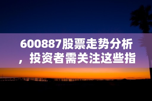 600887股票走势分析，投资者需关注这些指标