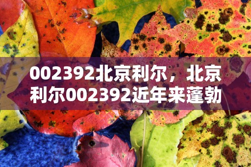 002260股票行情分析，投资者需关注的重要指标解读