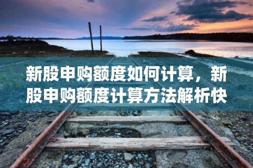 新股申购额度如何计算，新股申购额度计算方法解析快速get投资技巧