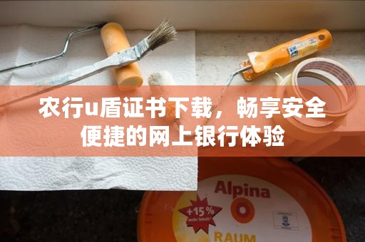 农行u盾证书下载，畅享安全便捷的网上银行体验