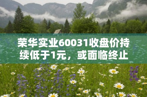 荣华实业60031收盘价持续低于1元，或面临终止上市