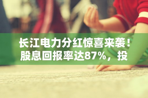 长江电力分红惊喜来袭！股息回报率达87%，投资收益可观！