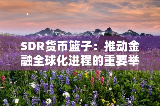 SDR货币篮子：推动金融全球化进程的重要举措