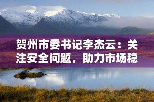 贺州市委书记李杰云：关注安全问题，助力市场稳定发展