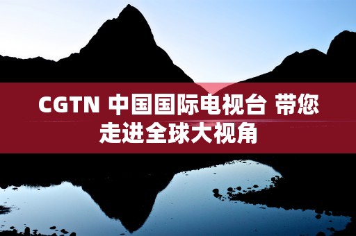 CGTN 中国国际电视台 带您走进全球大视角