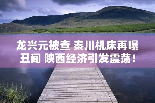 龙兴元被查 秦川机床再曝丑闻 陕西经济引发震荡！