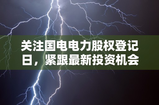 关注国电电力股权登记日，紧跟最新投资机会！