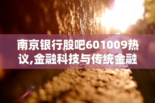 南京银行股吧601009热议,金融科技与传统金融机构的互补优势