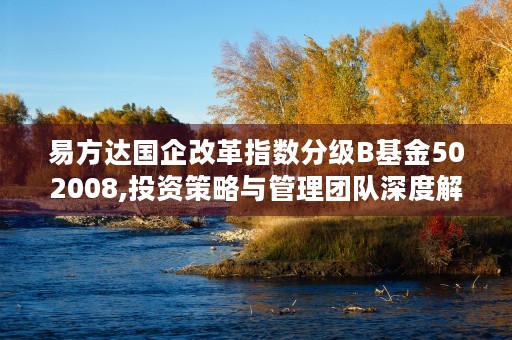 易方达国企改革指数分级B基金502008,投资策略与管理团队深度解析