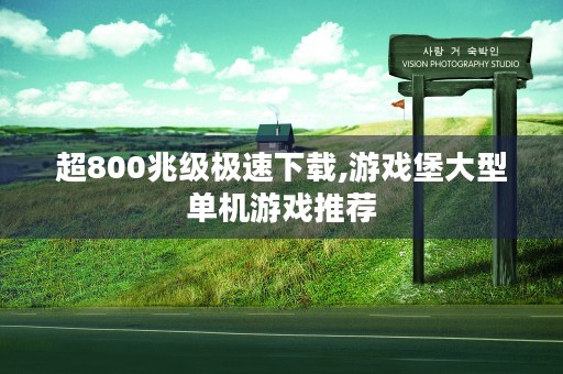 超800兆级极速下载,游戏堡大型单机游戏推荐