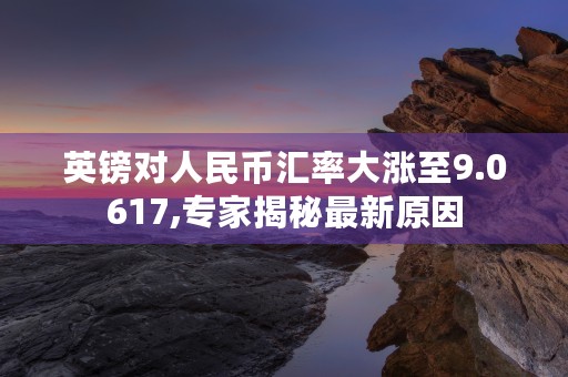 英镑对人民币汇率大涨至9.0617,专家揭秘最新原因