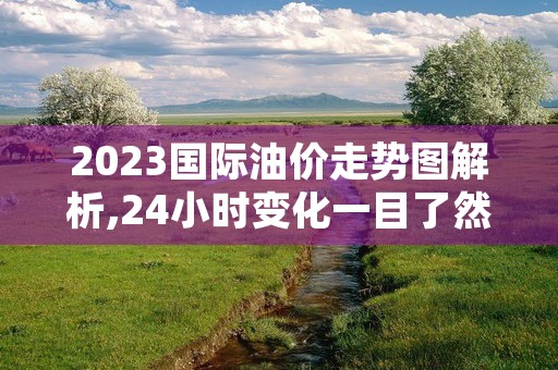 2023国际油价走势图解析,24小时变化一目了然