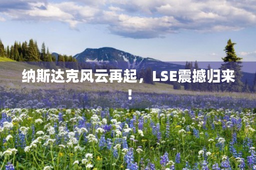 纳斯达克风云再起，LSE震撼归来！