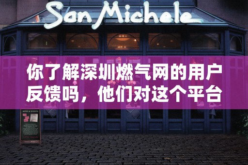 你了解深圳燃气网的用户反馈吗，他们对这个平台有何评价？