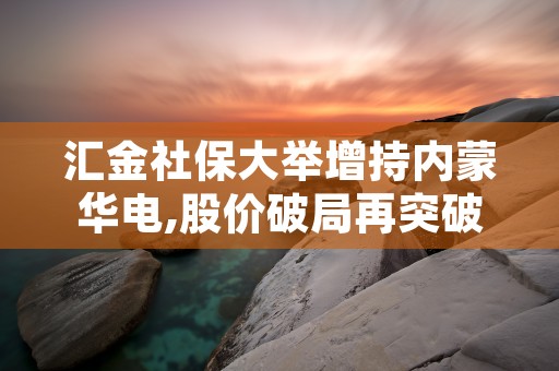 汇金社保大举增持内蒙华电,股价破局再突破