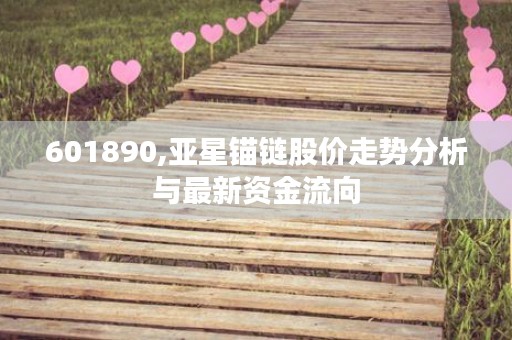 601890,亚星锚链股价走势分析与最新资金流向