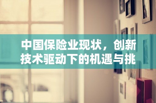 中国保险业现状，创新技术驱动下的机遇与挑战