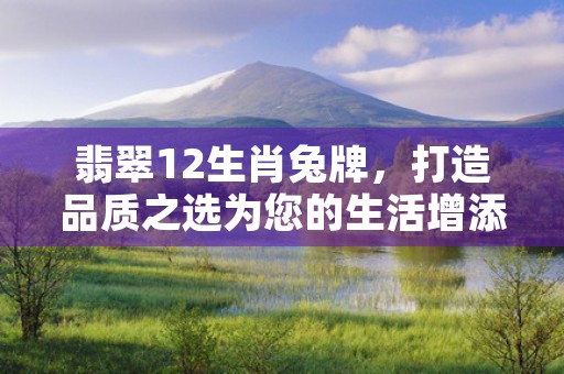 12生肖兔今年财运，今年能否大展宏图