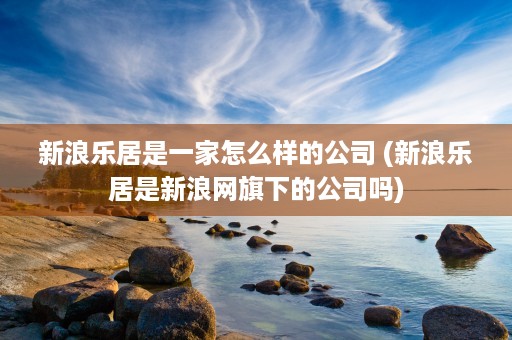 新浪乐居是一家怎么样的公司 (新浪乐居是新浪网旗下的公司吗)