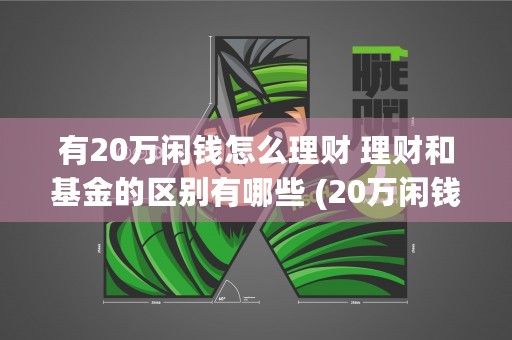 有20万闲钱怎么理财 理财和基金的区别有哪些 (20万闲钱怎么存合适)