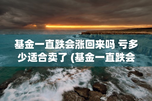 基金一直跌会涨回来吗 亏多少适合卖了 (基金一直跌会跌完吗)