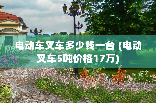 电动车叉车多少钱一台 (电动叉车5吨价格17万)