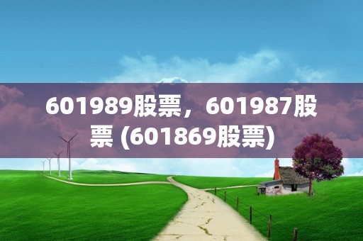 601989股票，601987股票 (601869股票)