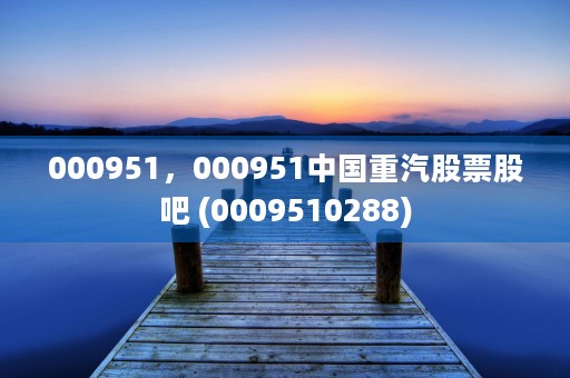 000951，000951中国重汽股票股吧 (0009510288)