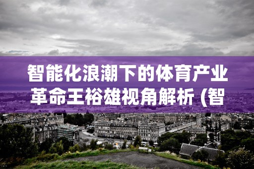 智能化浪潮下的体育产业革命王裕雄视角解析 (智能浪潮读后感)