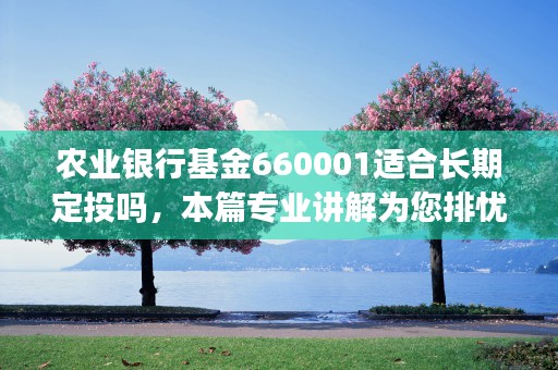 农业银行基金660001适合长期定投吗，本篇专业讲解为您排忧解难！ (农业银行基金定投的钱怎么取回)