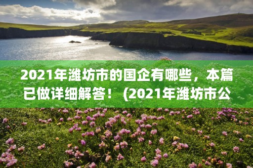 2021年潍坊市的国企有哪些，本篇已做详细解答！ (2021年潍坊市公务员拟录取)