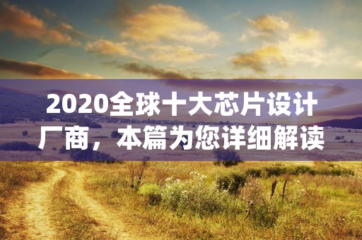 2020全球十大芯片设计厂商，本篇为您详细解读！ (2020全球十大港口吞吐量)