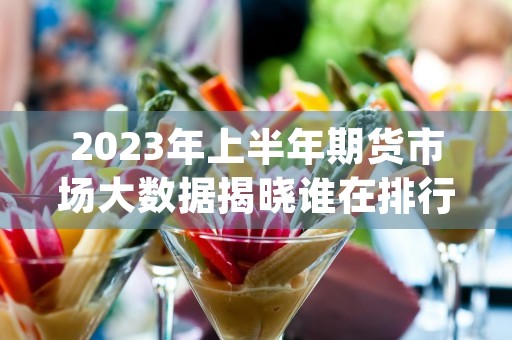 2023年上半年期货市场大数据揭晓谁在排行榜上独占鳌头？ (2023年上半年有多少天数)